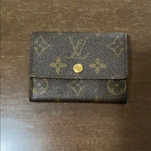 Pre-loved LV monogram card holder